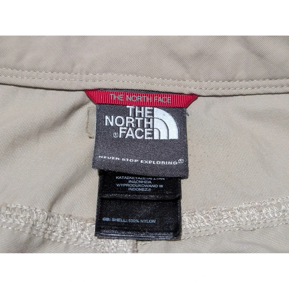 The North Face Hiking Pants Mens 36 Tan Paramount Straight Leg Nylon Outdoor